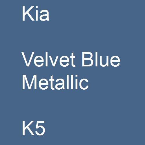 Kia, Velvet Blue Metallic, K5.